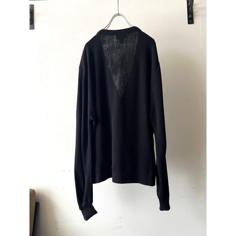 80-90's IZOD Embroidery Logo Acryl Knit Cardigan (made in Mexico)