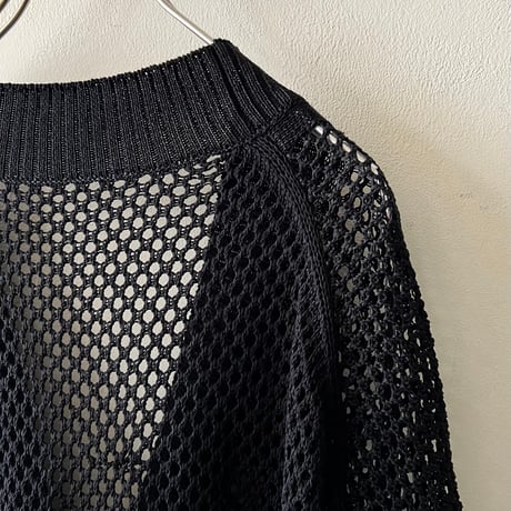 Mesh Knit See-through Cardigan