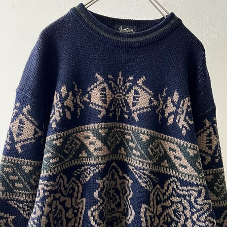 80-90's Jantzen Pattern Knit Sweater
