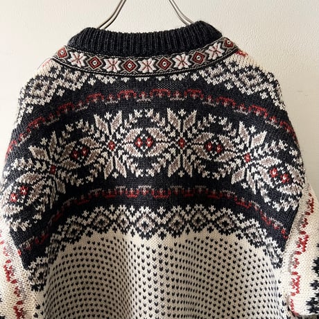 Euro Vintage DALE OF NORWAY Nordic Cardigan (made in Norway)