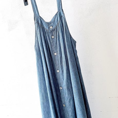 Old Linen Jumper Skirt