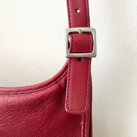00's Old COACH Flap Shoulder Bag (made in USA)