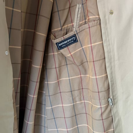 70-80's Burberrys' Long Trench Coat (made in England)