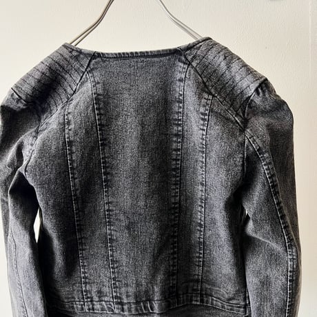 90-00's Stretch Denim Short Riders JKT