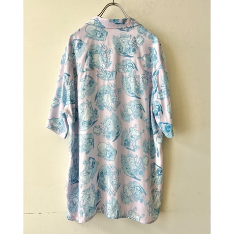 Sponge Bob Rat Fink Like Pattern Shirt