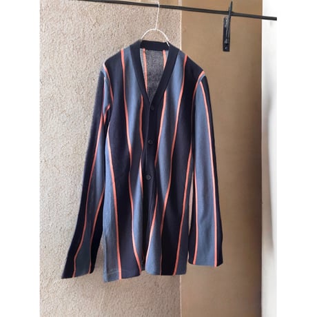 Multicolor Stripe Design Cardigan