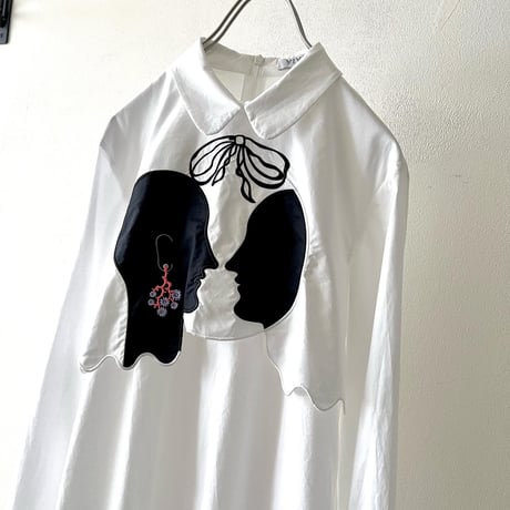 VIVETTA Embroidery Design Blouse