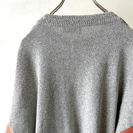 90's 3D Design Knit Sweater