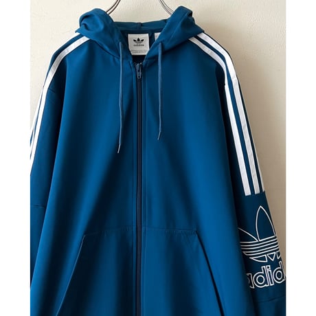 adidas originals Embroidery Logo Double-zip Track Top