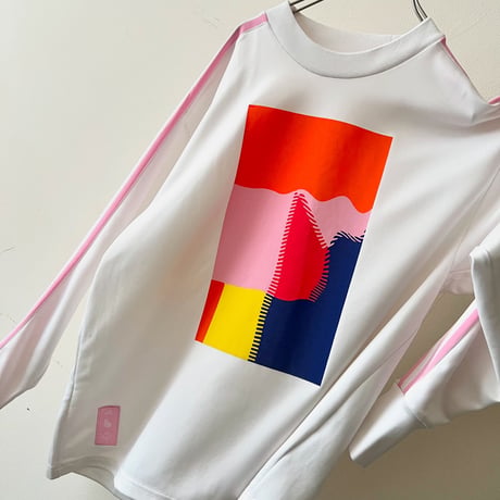 adidas Graphic Print 3Line Design Long Sleeve Tee