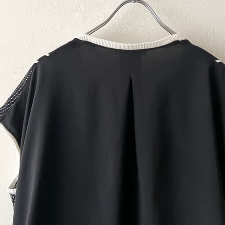EN'DAY (jp) Fringe Design No-sleeve Summer Knit