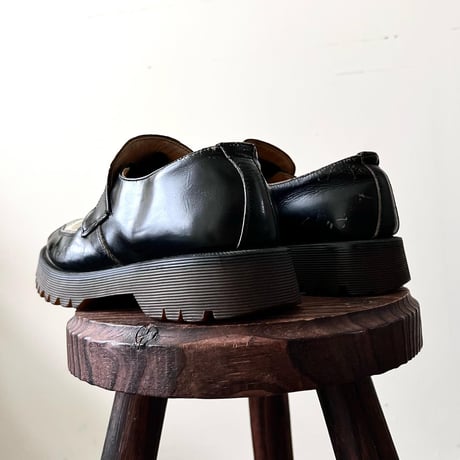 Dr.Marten's "monochrome"Design Leather Loafer (made in England)