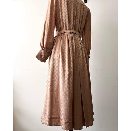 Vintage NINA RICCI Geometric Pattern Dress