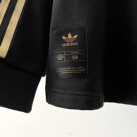 adidas originals " Super Star 50th " Half-zip Sweat Top
