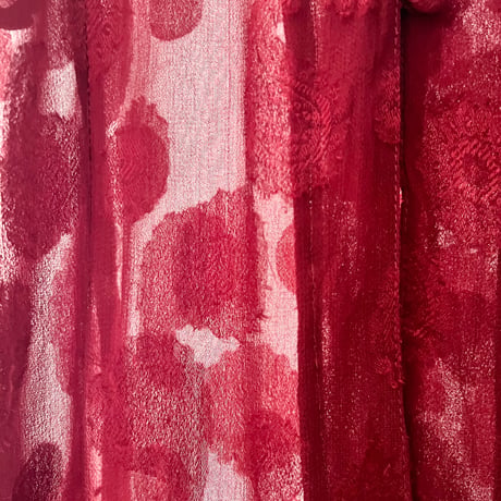 Euro Vintage Paisley Pattern Sheer China Shirt