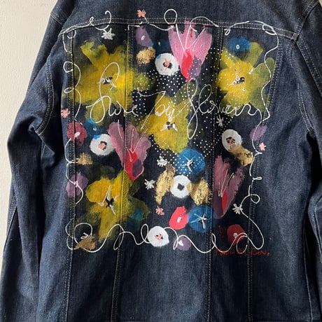 Vintage Paint Remake Denim JKT