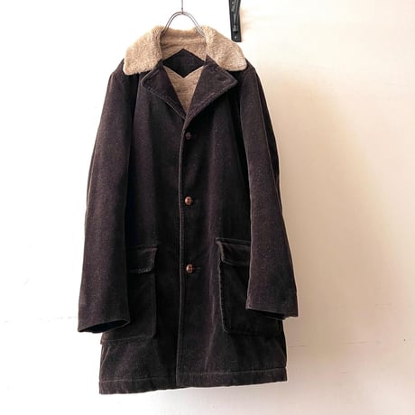 Old Fur & Corduroy Half Coat