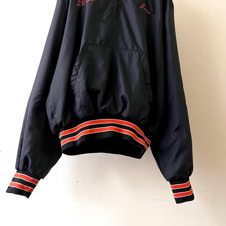 80-90's Holloway Embroidery & Back Logo Half-zip Pullover (made in USA)