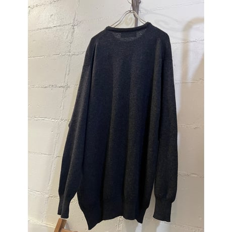 Old Lyle & Scott POP Pattern Lamb Wool Knit (made in Scotland)