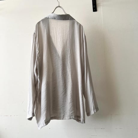 Greige Color Sheer Shirt JKT
