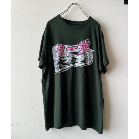 Import " ターボ " Graphic Print Tee
