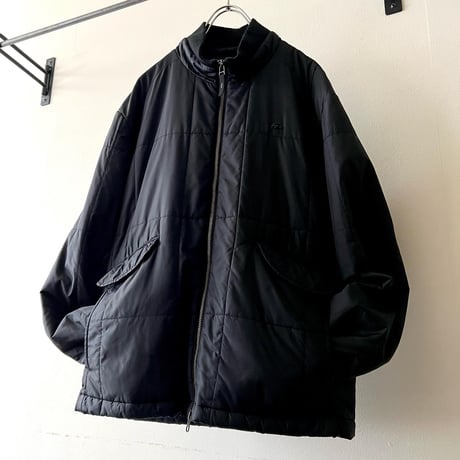 LACOSTE Mock Neck Logo Quilting JKT