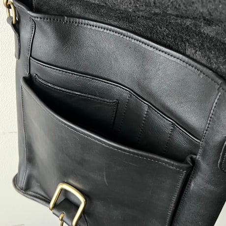 80's Old COACH Flap Design Shoulder Bag (made in USA)
