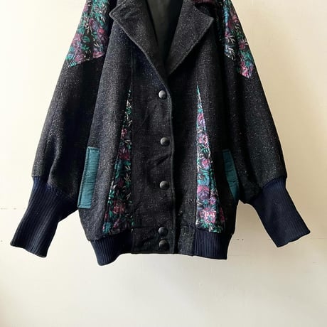 90's Switch Pattern Design Wool JKT