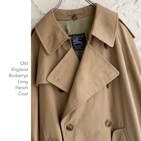 90's England Burberrys Longトレンチコート