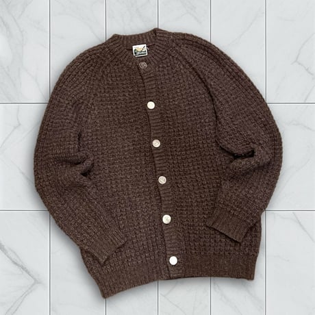 Euro Vintage Aran Knit Cardigan
