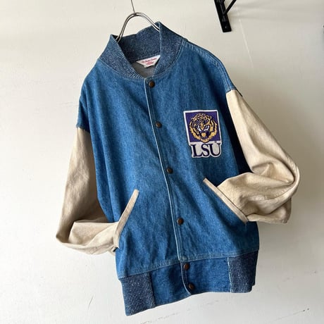90's The Jacket Factory LCU University Denim Award JKT (made in USA)
