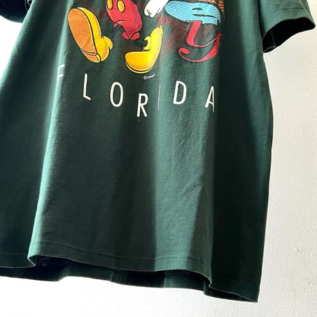 90's Velva Sheen Mickey Mouse Print Tee (made in USA)