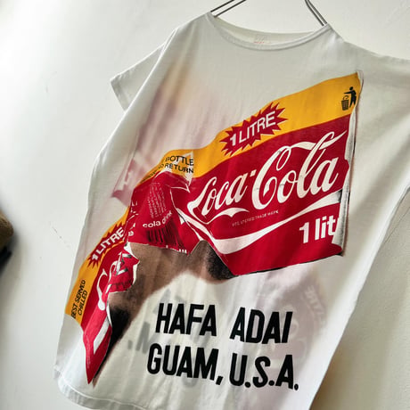 90's Coca Cola Big Print Long Tee