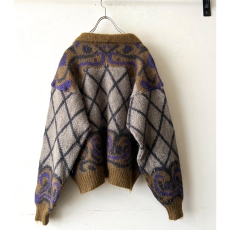 Vintage Mohair Knit Short Sweater