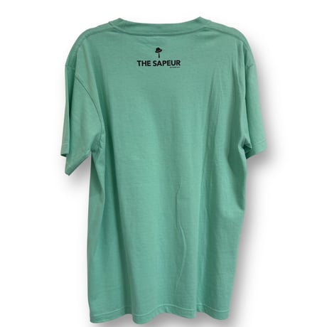Unisex T-Shirt / （サプールを象徴するSAP CHANO の傑作・ ボディカラー＝ミントグリーン）
