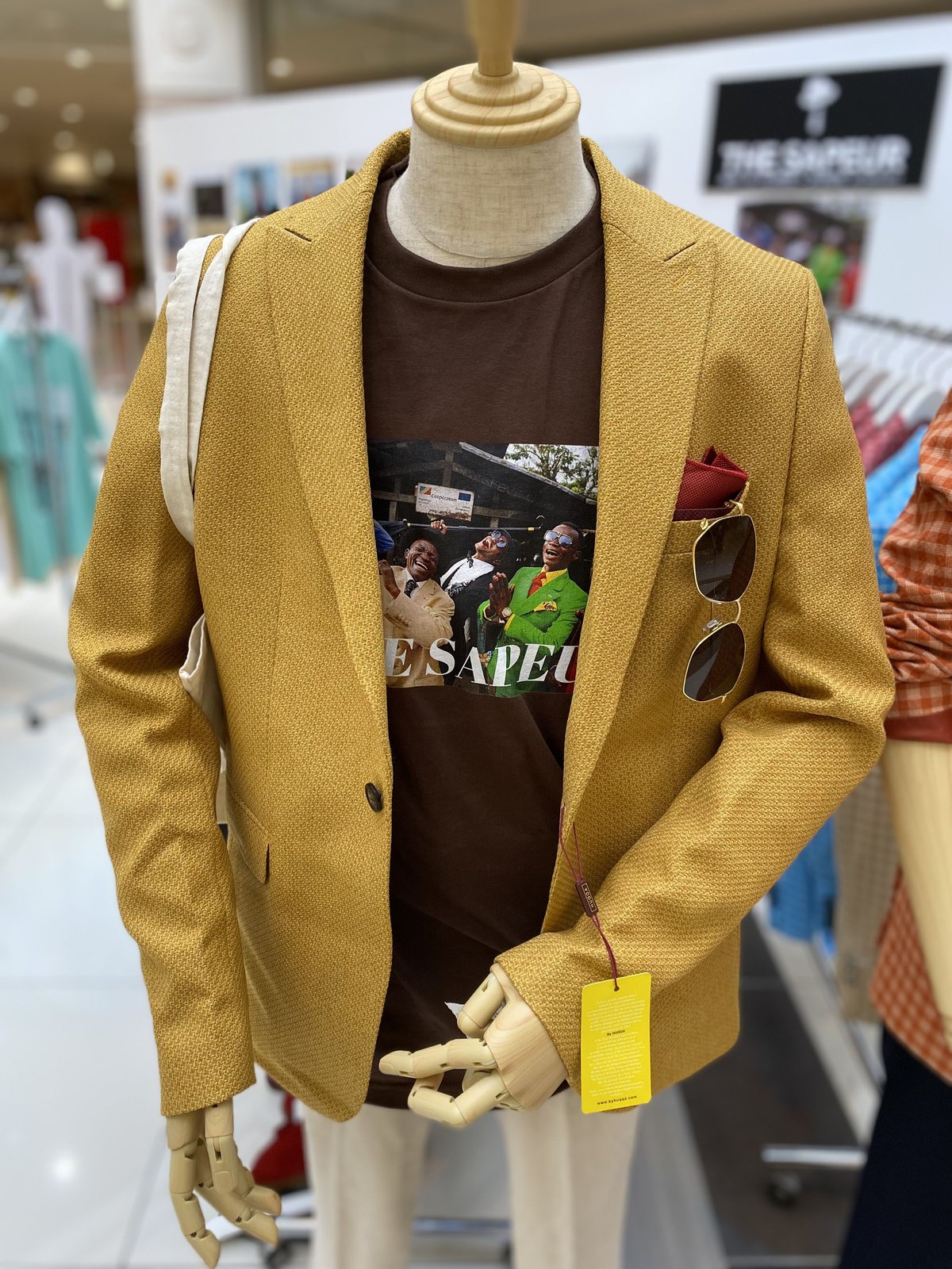 sapeur サプールボウリングシャツ 半袖 茶色 sapeur サプールボウリングシャツ 半袖 茶色