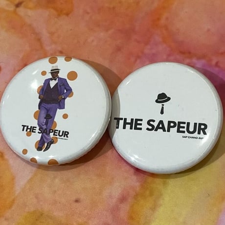 THE SAPEUR 缶バッチ2個セット