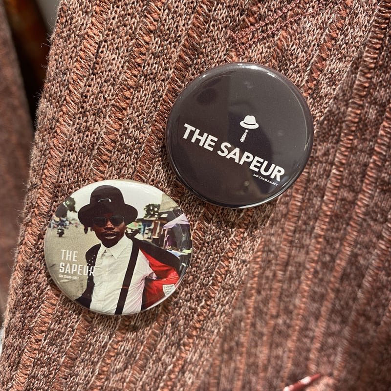 THE SAPEUR 缶バッチ2個セット ヨウジヤマモト（コンゴ