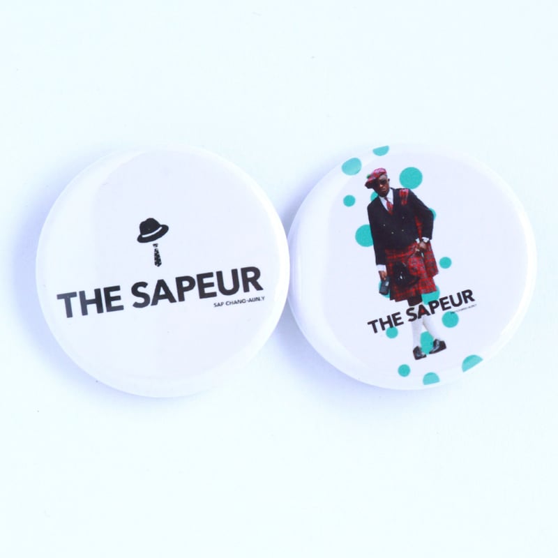 THE SAPEUR 缶バッチ2個セット | SAPEUR JAPAN