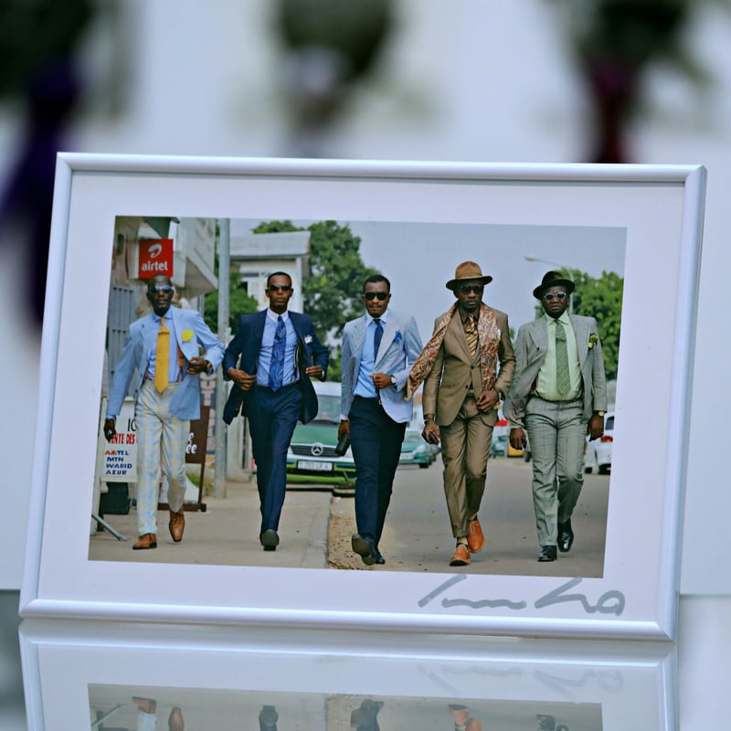 額縁ミニポスター / 05（ブラザヴィル横位置） | SAPEUR JAPAN