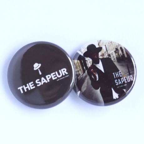 THE SAPEUR 缶バッチ2個セット ヨウジヤマモト（パリ）