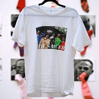 Unisex T-Shirt / W01（サプールを象徴するSAP CHANO の傑作・ ボディカラー＝白、黒、茶）