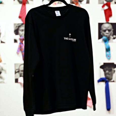 Unisex LONG T-Shirt / L01（ ポートレート・ボディカラー＝黒）