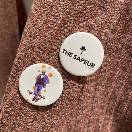 THE SAPEUR 缶バッチ2個セット