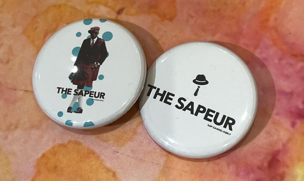 THE SAPEUR 缶バッチ2個セット | SAPEUR JAPAN THE SAPEUR 缶バッチ2個セット | SAPEUR JAPAN