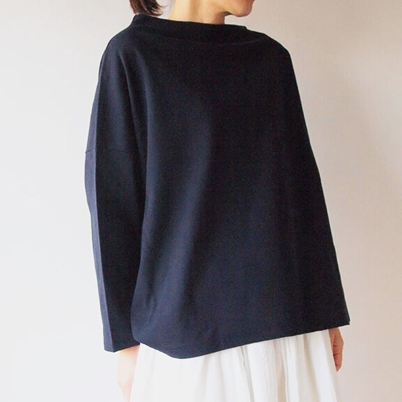 バスクサーフニット ハイネックT＜16108-BL ＞ | white shirt, scale &