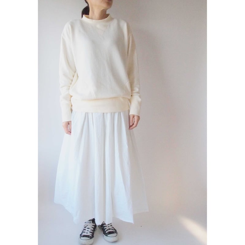 タイプライターギャザースカート<19112A-SK> | white shirt タイプライターギャザースカート<19112A-SK> | white shirt