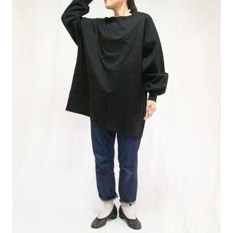 パフスリーブロングTシャツ＜21102-LT＞