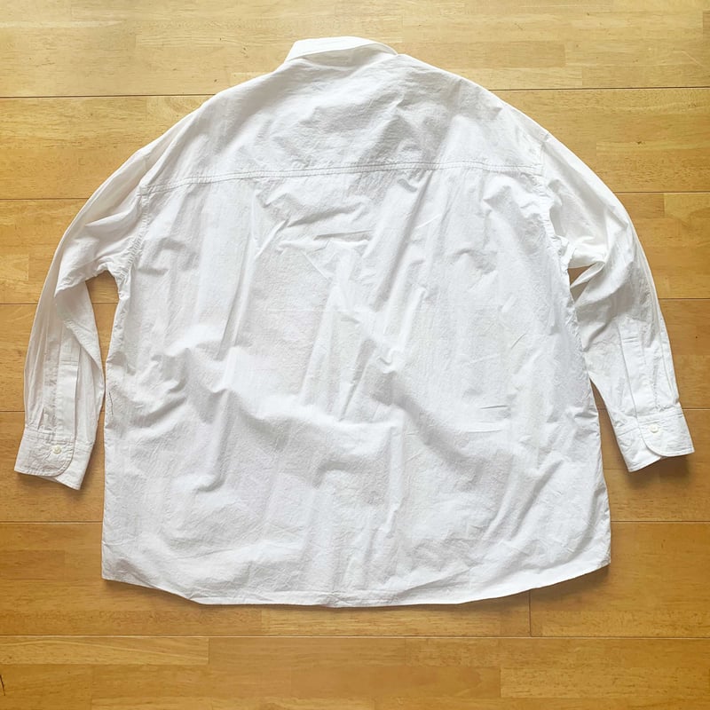 タイプライターワイドシャツ＜19308-SH＞ | white shirt, scale &