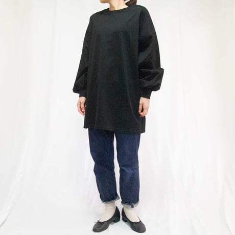 パフスリーブロングTシャツ＜21102-LT＞